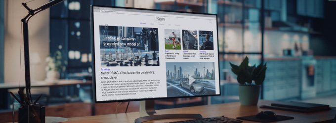 App and website redesign